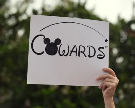 Numerous Rally In Front Of Disney Corporate Offices Over ‘Un-American’ Kimmel Show Removal